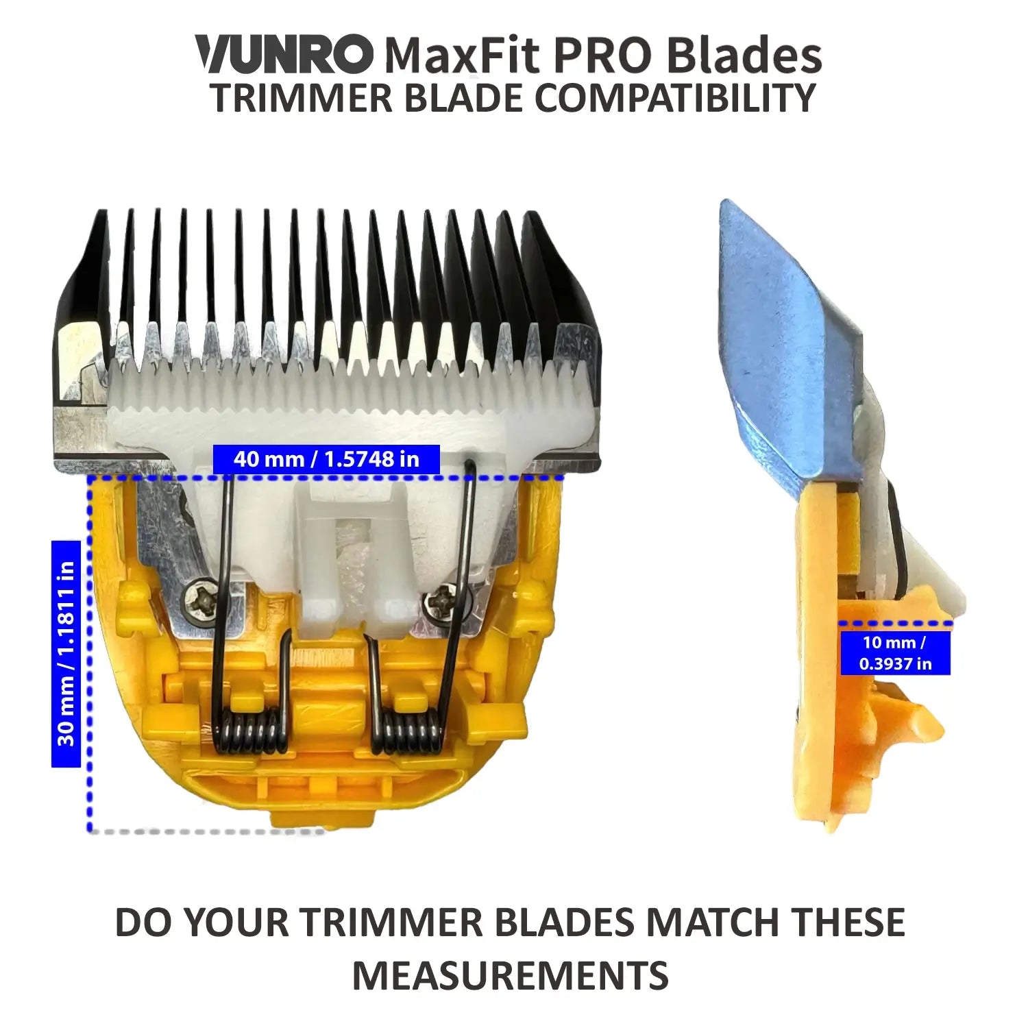 3F MaxFit PRO Dog Trimmer Blade (12.5 mm)